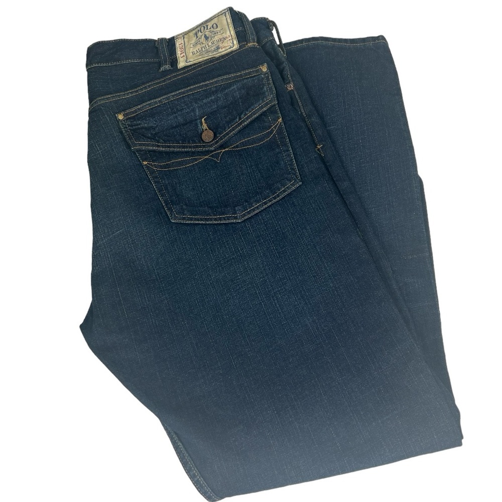 Polo Ralph Lauren Denim Jeans Pants 41381 Straight Leg  867 Men’s SZ 40x32 Y2K